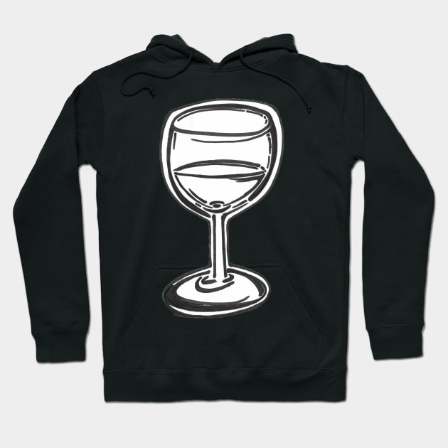 Wonky Wine Hoodie by nloooo